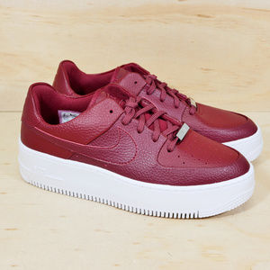 Nike Air Force 1 Sage Low Red NEW